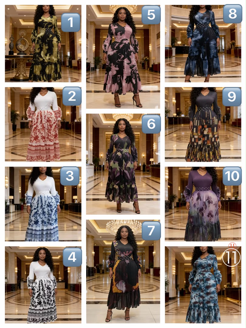Botanical Bloom Midi Dress